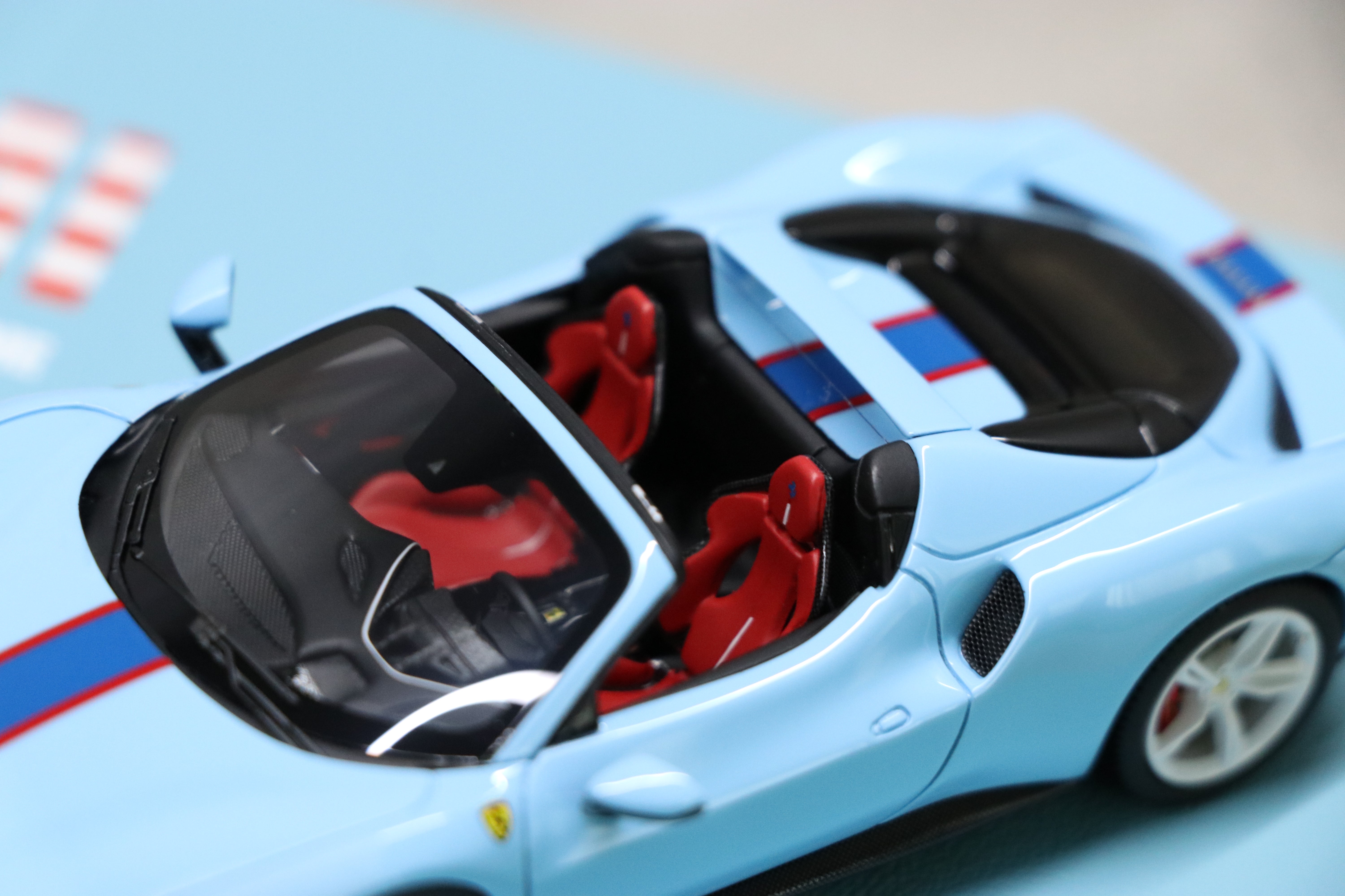 BBR Ferrari SF-24 and 296 GTS special livery Miami GP 2024