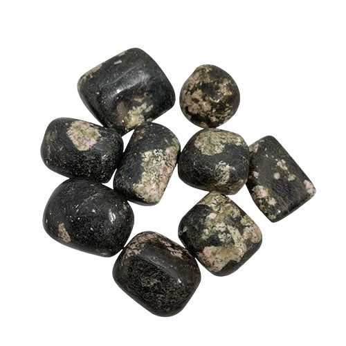 Plum Blossom Jasper Tumbled - 2.5-3cm — Alliz Trading