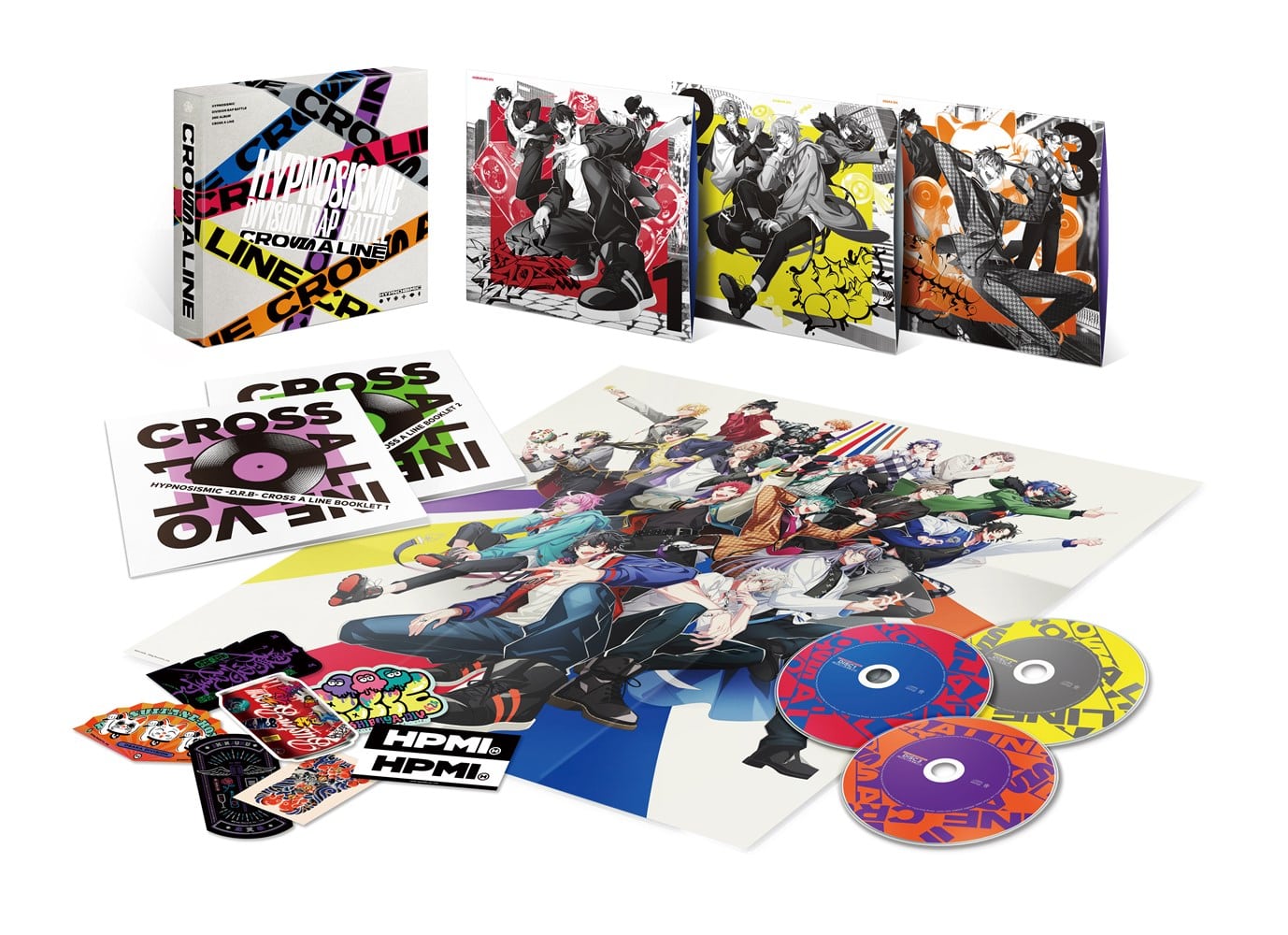 波羅夷空却 CROSS A LINE 缶バッジ12点セット ヒプノシスマイク ヒプノシスマイク-Division Rap Battle- トレーディング缶バッジ Extra
