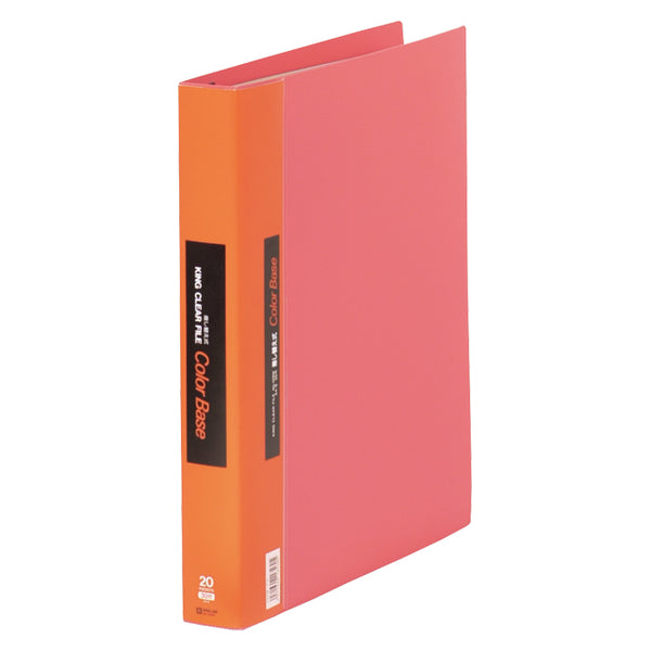 キングジム公式ストア クリアーファイル カラーベース差し替え式 139