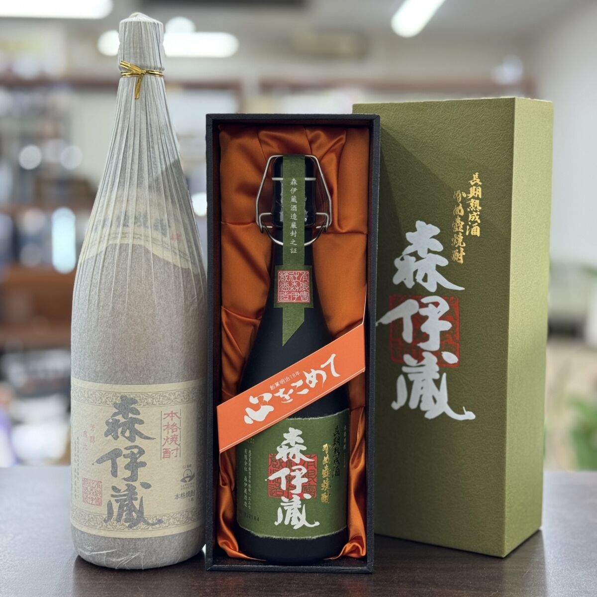 森伊蔵1800ml / 森伊蔵 極上の一滴720ml – キングラム