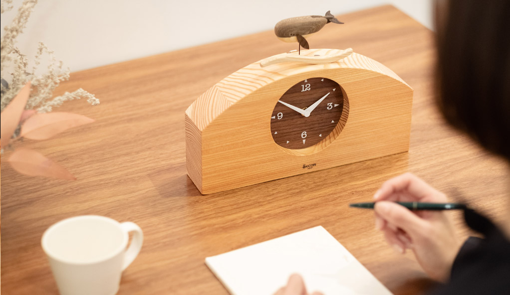 置時計 | キコリ 手づくり時計工房【本店】｜壁掛け 贈り物 人気 木製