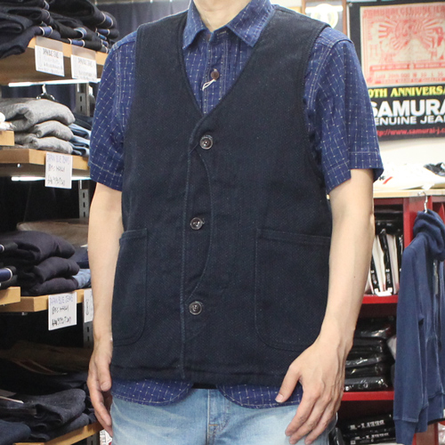 ジャパンブルージーンズ刺し子アーバンベスト