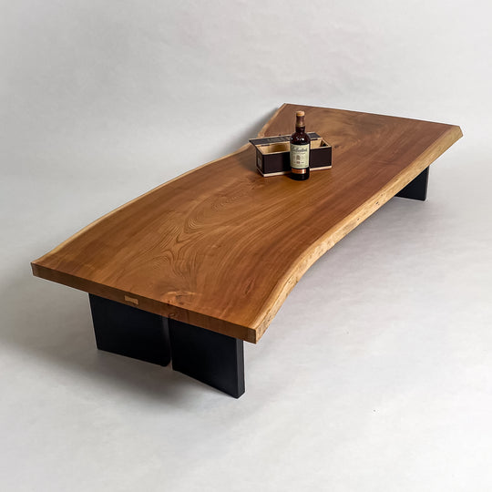 一枚板リビング座卓テーブル｜鬼童銘木（KIDOMEIMOKU） – 【公式】鬼童