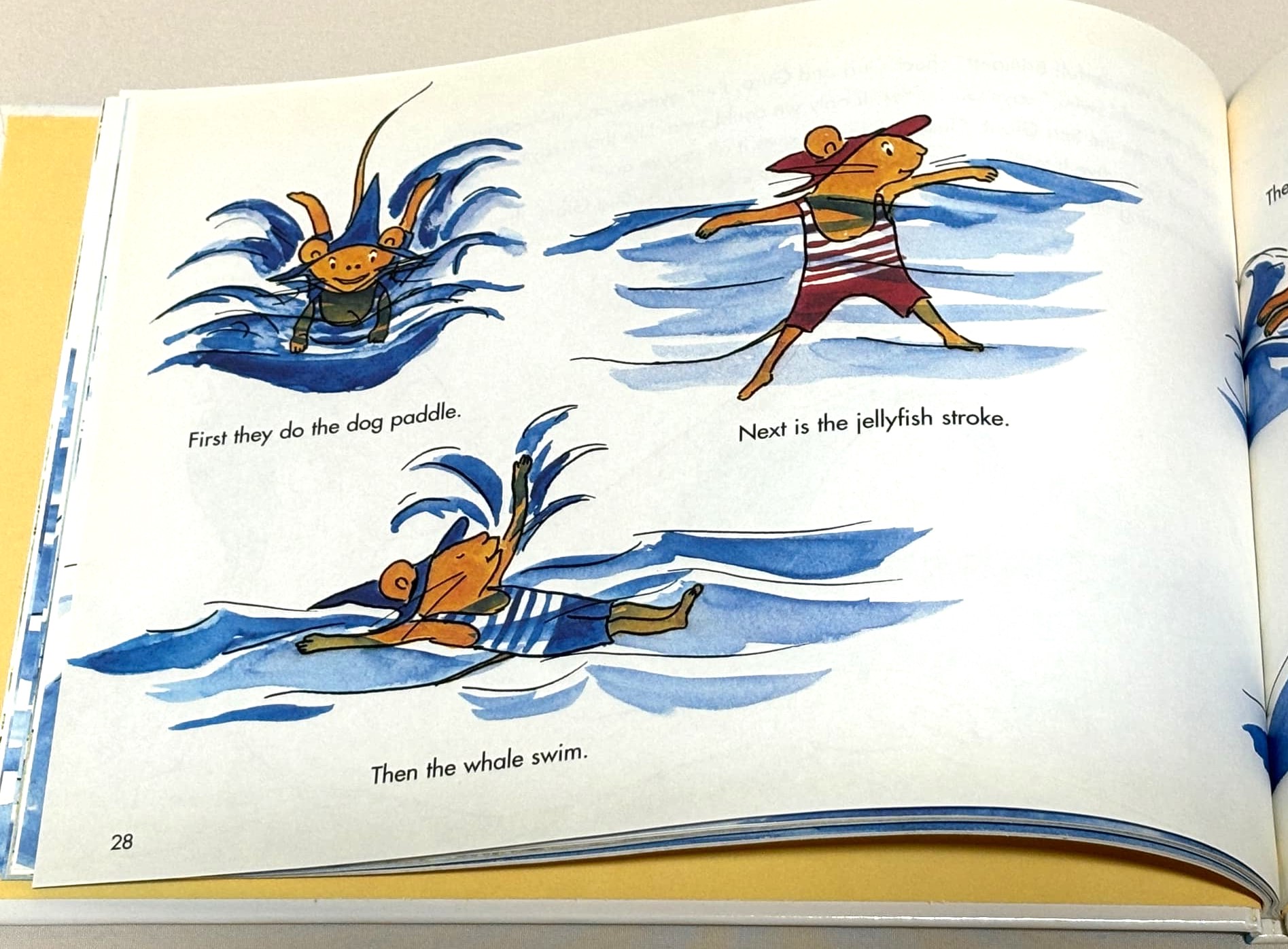 ぐりとぐらのかいすいよくの英語絵本