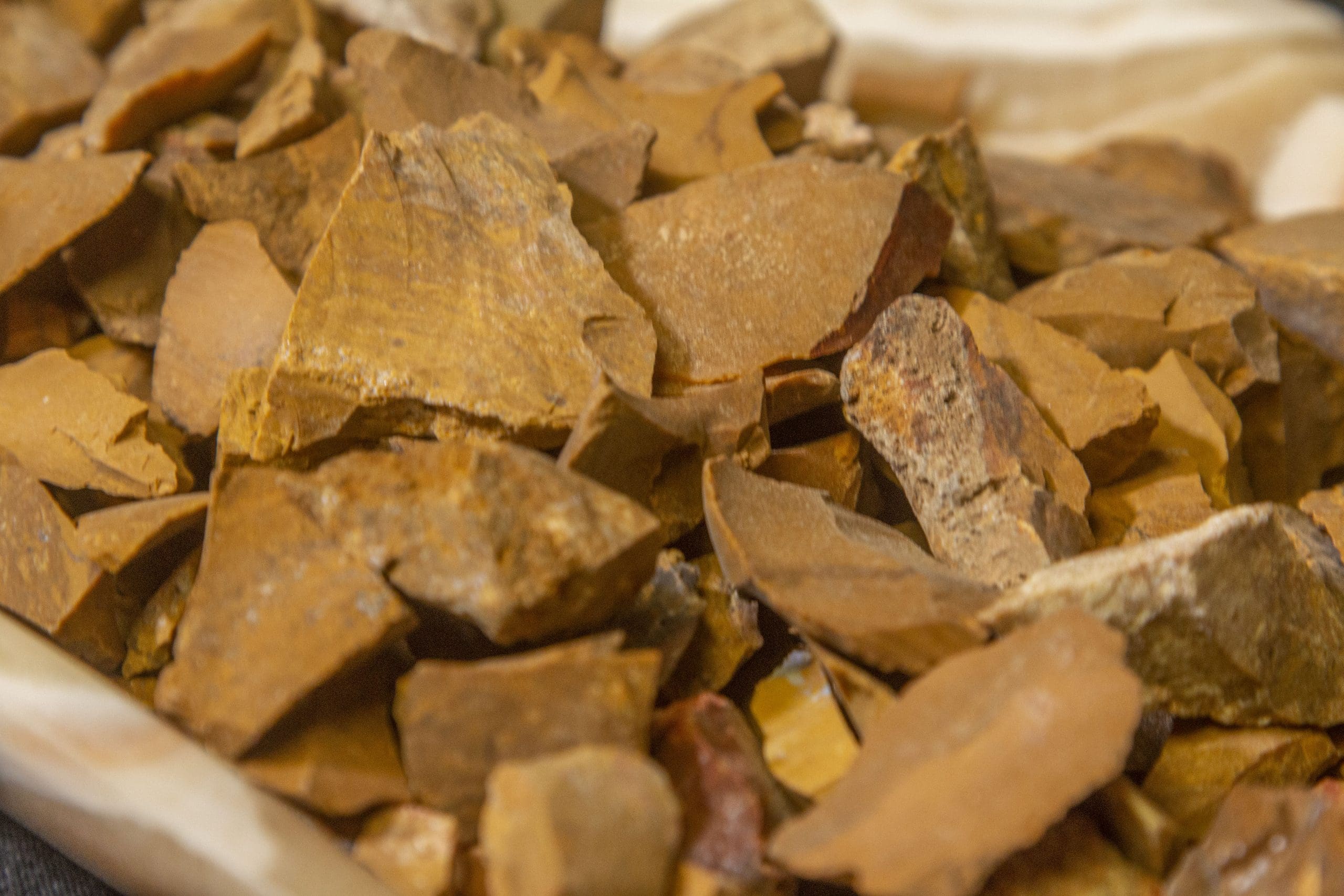 Yellow Jasper Rough 1lb - Kids Love Rocks