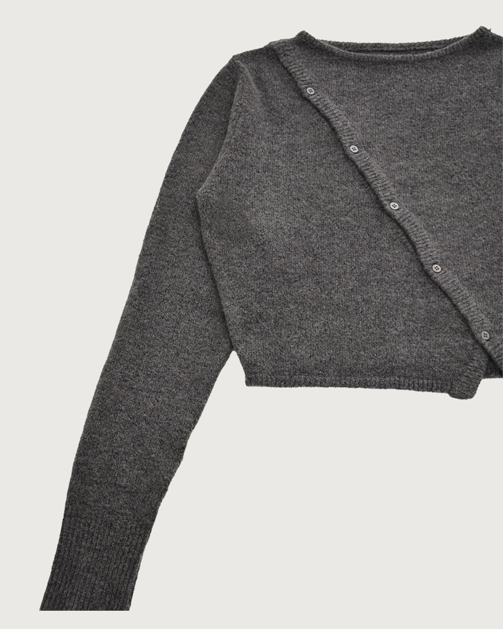 ASYMMETRY KNIT TOPS – kiehtova official online store