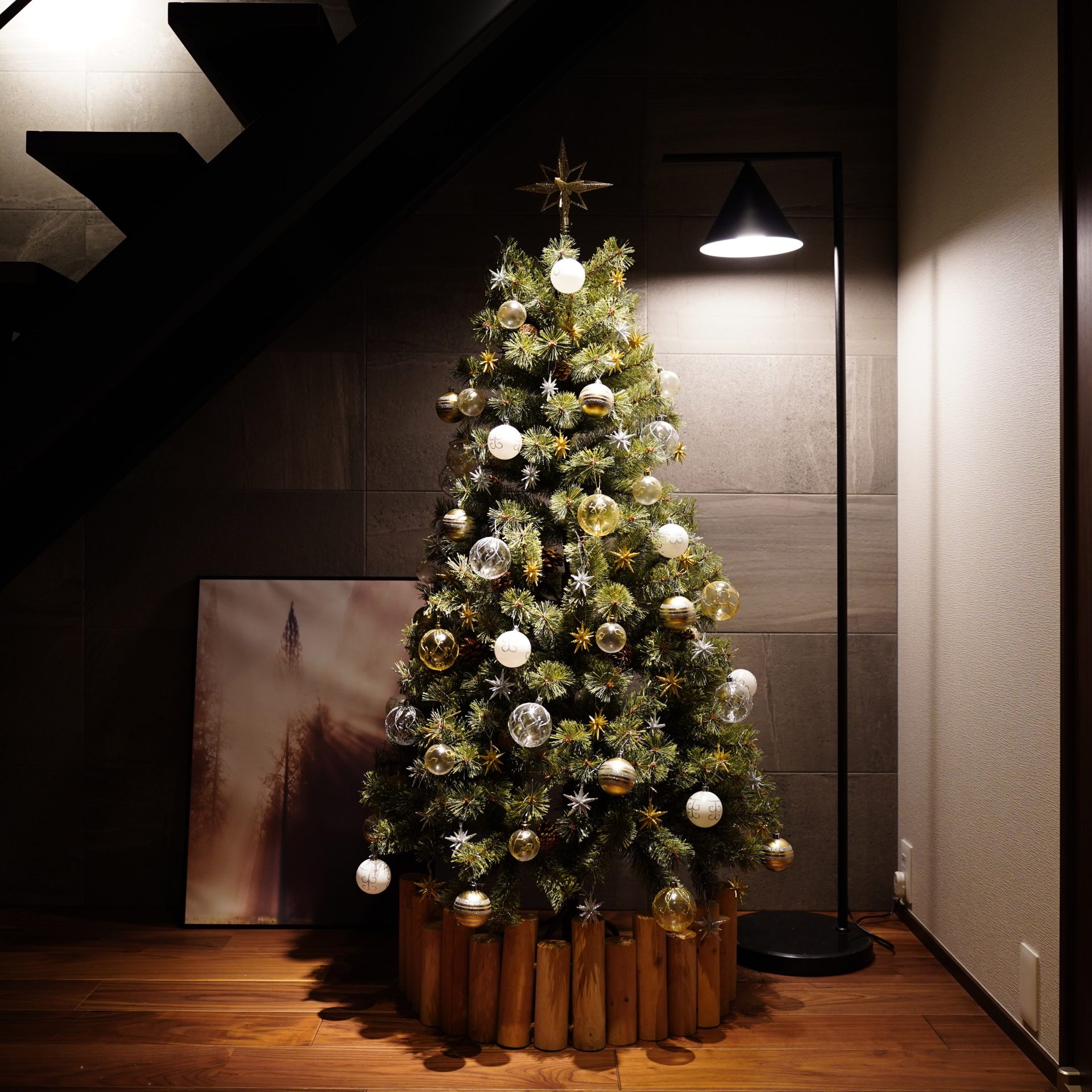 レビュー】アルザスツリー150cmとベツレヘムの星オーナメントで作る