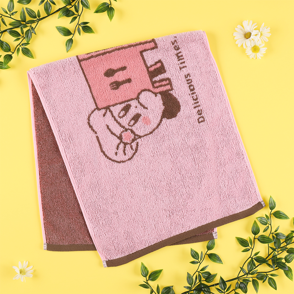 ジャガードフェイスタオル ぴょこっとカービィ