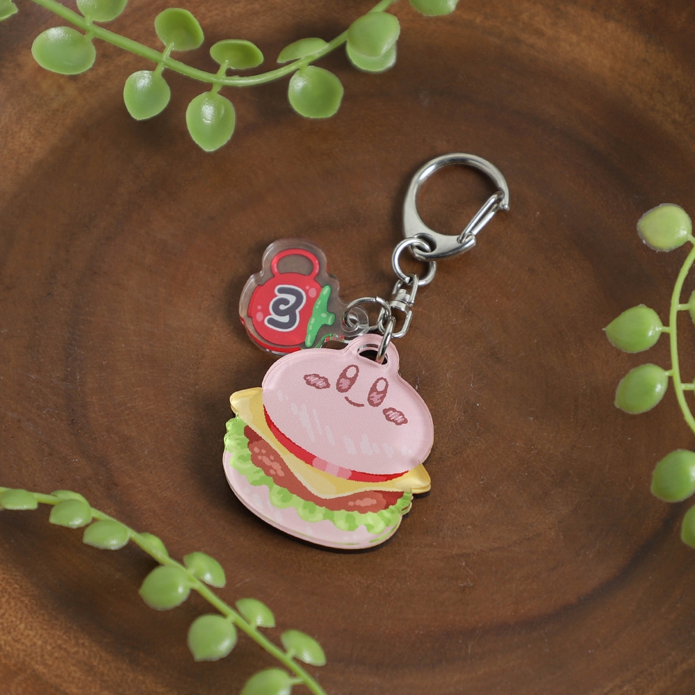 フード・アラカルト キーホルダー カービィバーガー