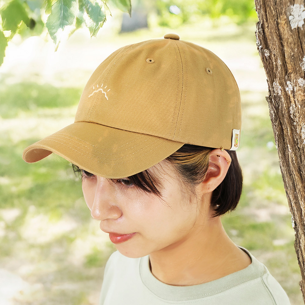 キャップ ブラウン