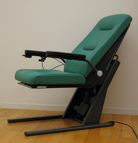 リクライニング付昇降座椅子ゆうゆう | リハビリ用歩行器、床まで