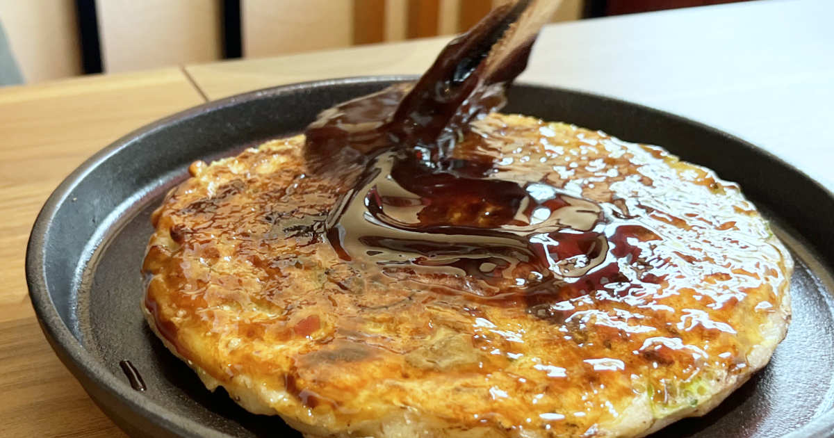 創業25年！神戸長田の味を西元町で♪鉄板焼き『織』の名物・じゃがいも