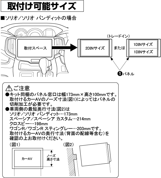 NKK-S82D | 取付キット適合検索