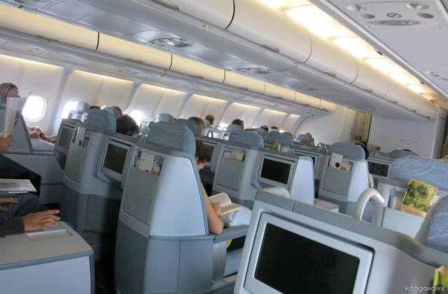 フィンエアーFINNAIRビジネスクラス （バンコク→ヘルシンキ