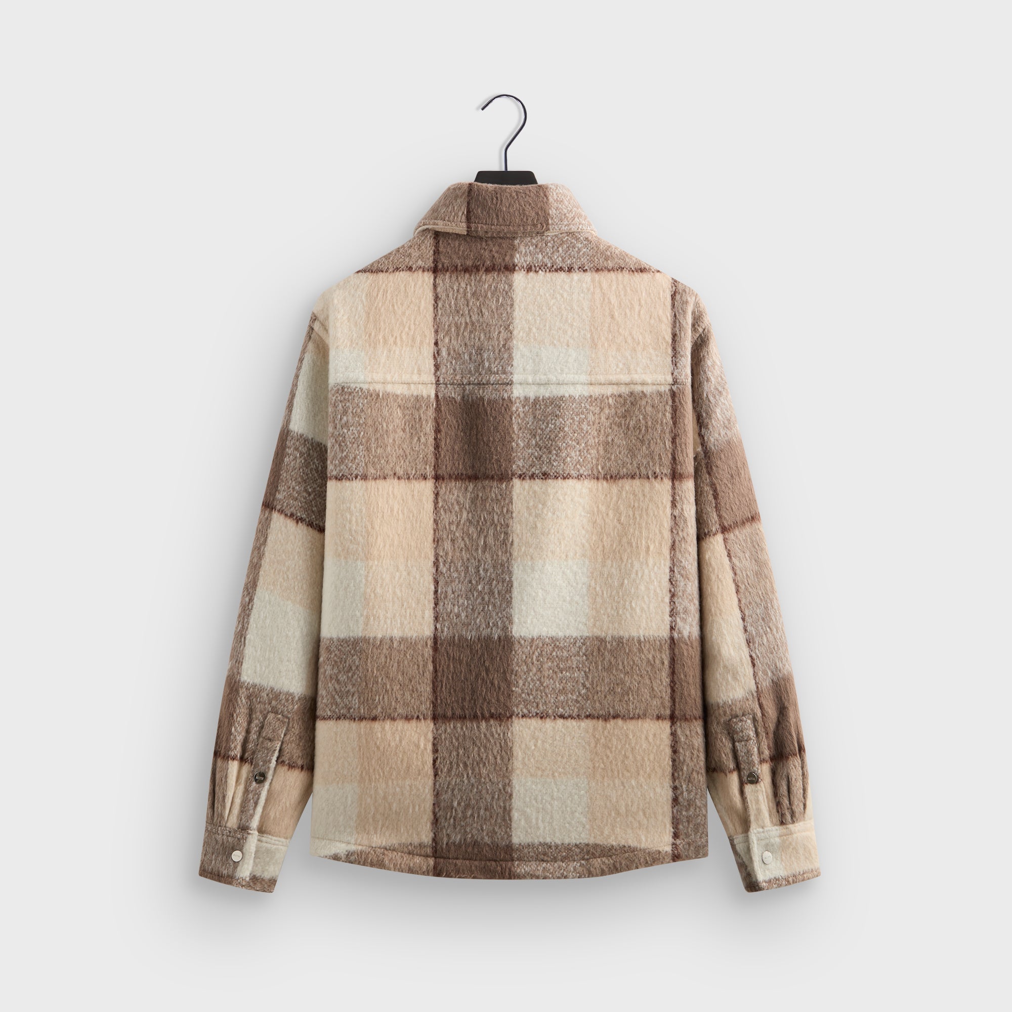 Kith Brushed Plaid Sheridan Shirt Jacket - Canvas