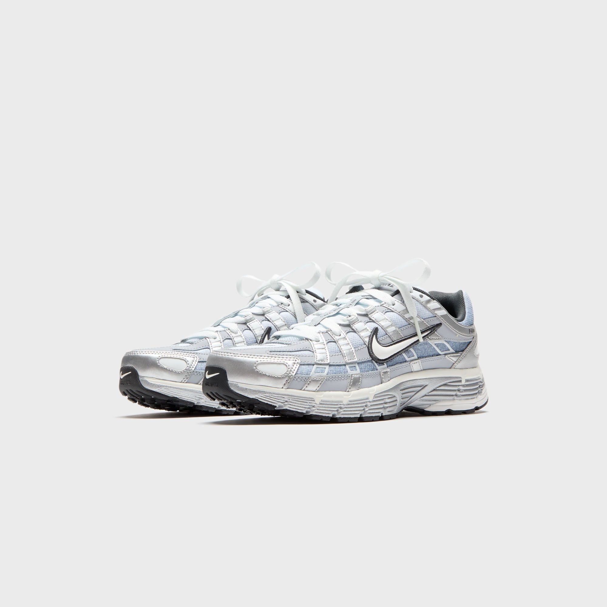 Nike P-6000 - Metallic Silver / Summit White / Wolf Grey – Kith