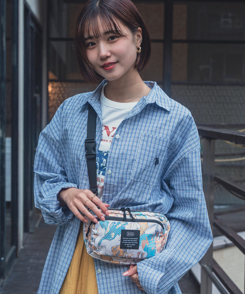 300D フロントポケットミニショルダーバッグ K156 – KiU公式オンライン