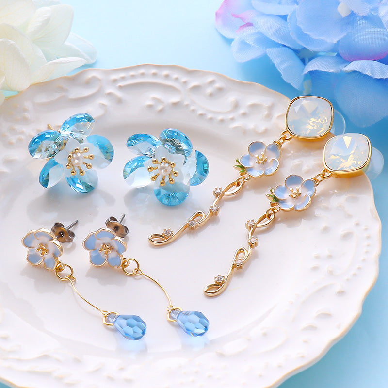 チャーム ネモフィラ No.2 2カン ライトブルー/G – 貴和製作所