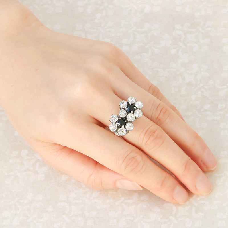 レシピNo.KR0925 貴和クリスタルのツインフラワーリング – 貴和製作所