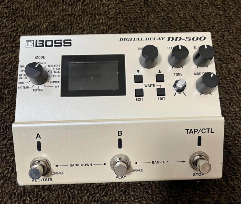 多機能デジタルディレイ】BOSS DD-500 Digital Delay レビュー│機材沼