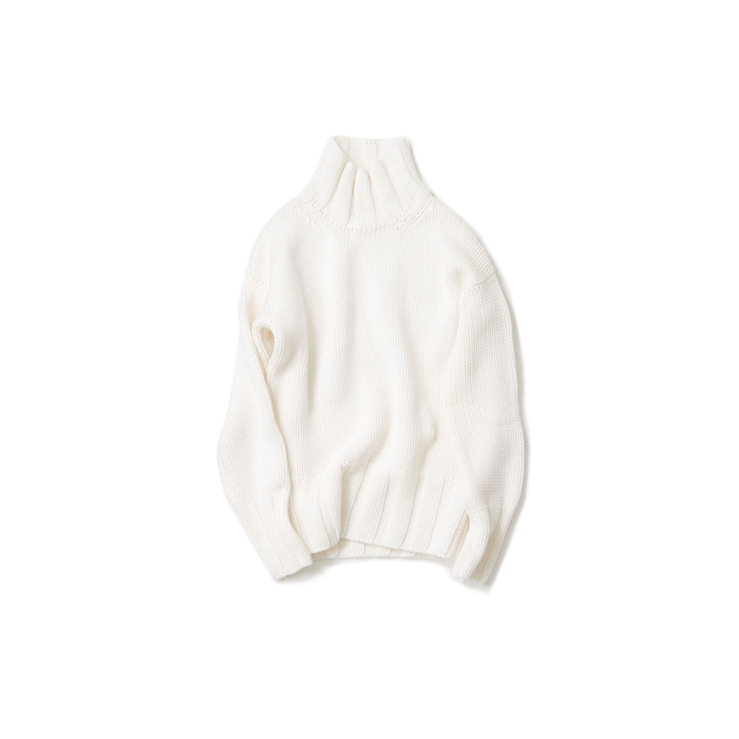 3ゲージの白ニット / TOPS / Kyoko Kikuchi's Closet | 菊池京子の