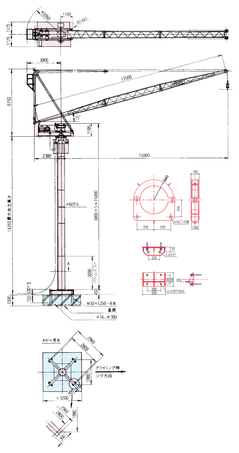製品情報】JCL 015Ⅱ - 株式会社昭和 タワークレーンレンタルの