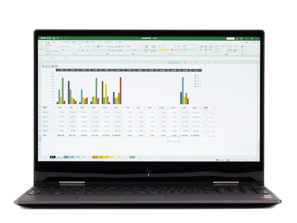 HP ENVY x360 15 (AMD)レビュー：512GB SSD標準搭載で8万円台からの極