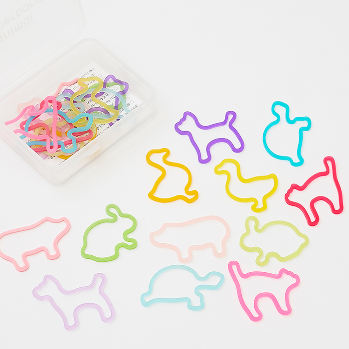 d｜アニマルラバーバンド ペット 24本入 ギフトボックス | KONCENT Web