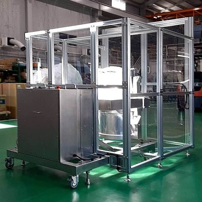 安全柵 - ミキサー (混合機) オプション｜株式会社エイシン