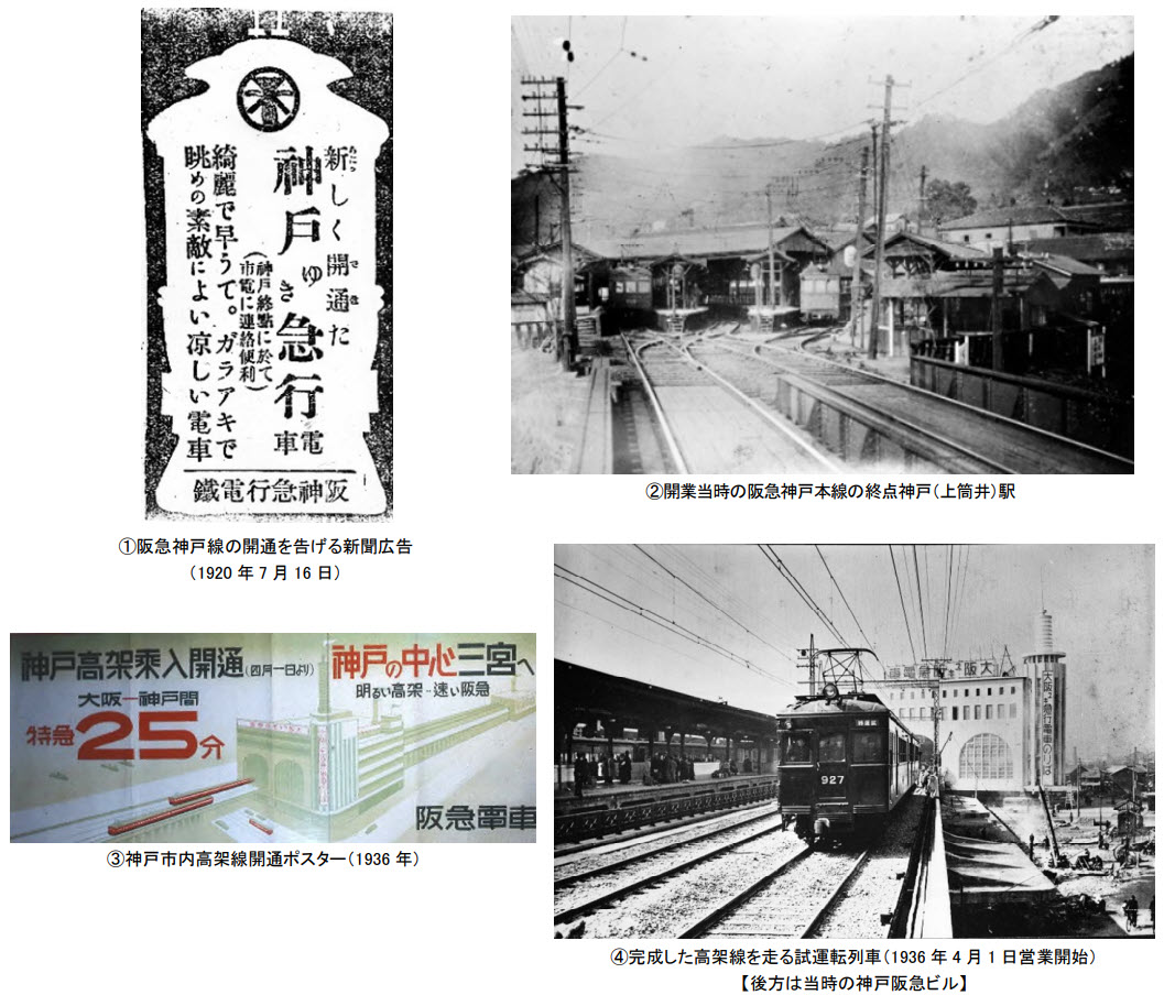 阪急7000系がフルマルーンに！ 神戸線高架延伸線90周年で『記念列車