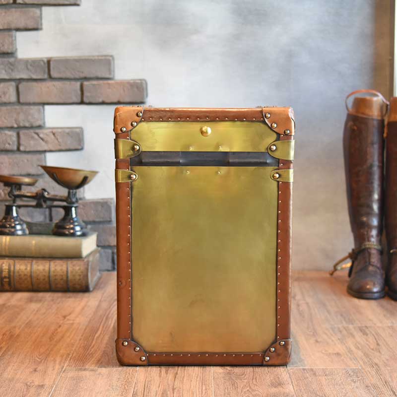 真鍮×本革 ガーター勲章のトランクボックス/TR-89-2B – 神戸