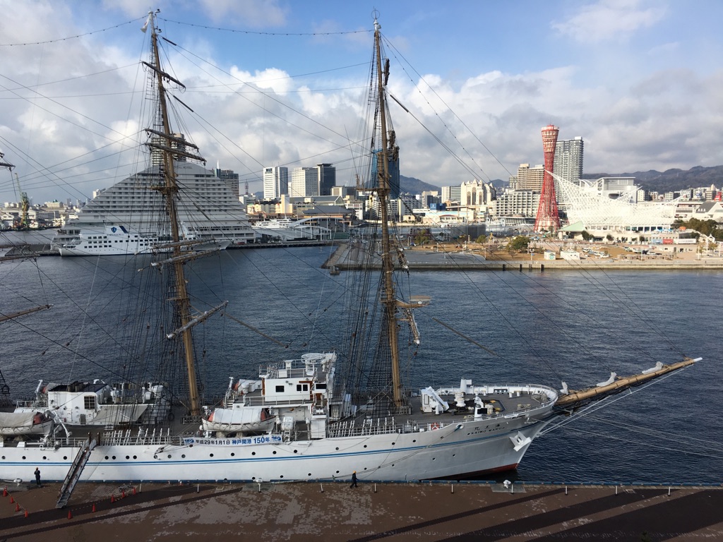 登檣礼に感動！海の貴婦人「海王丸」が神戸にやってきた｜2017年2月