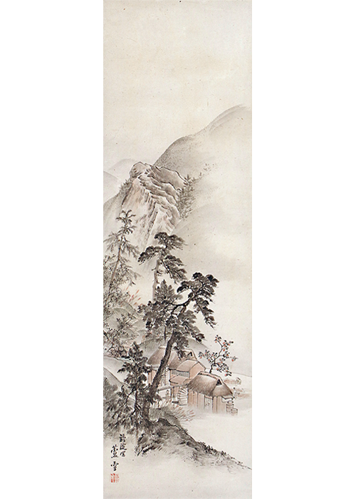 長沢芦雪（長澤蘆雪） 淀秋景図 | 古美術瀬戸