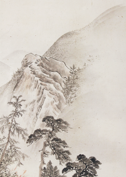 長沢芦雪（長澤蘆雪） 淀秋景図 | 古美術瀬戸