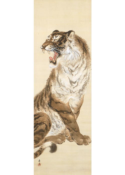 加藤英舟 猛虎図 | 古美術瀬戸