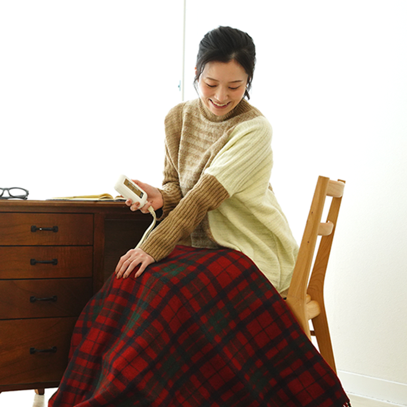 CWN142H-RC | 電気ひざかけ毛布 140サイズ(在庫限り) | KODEN | 製品