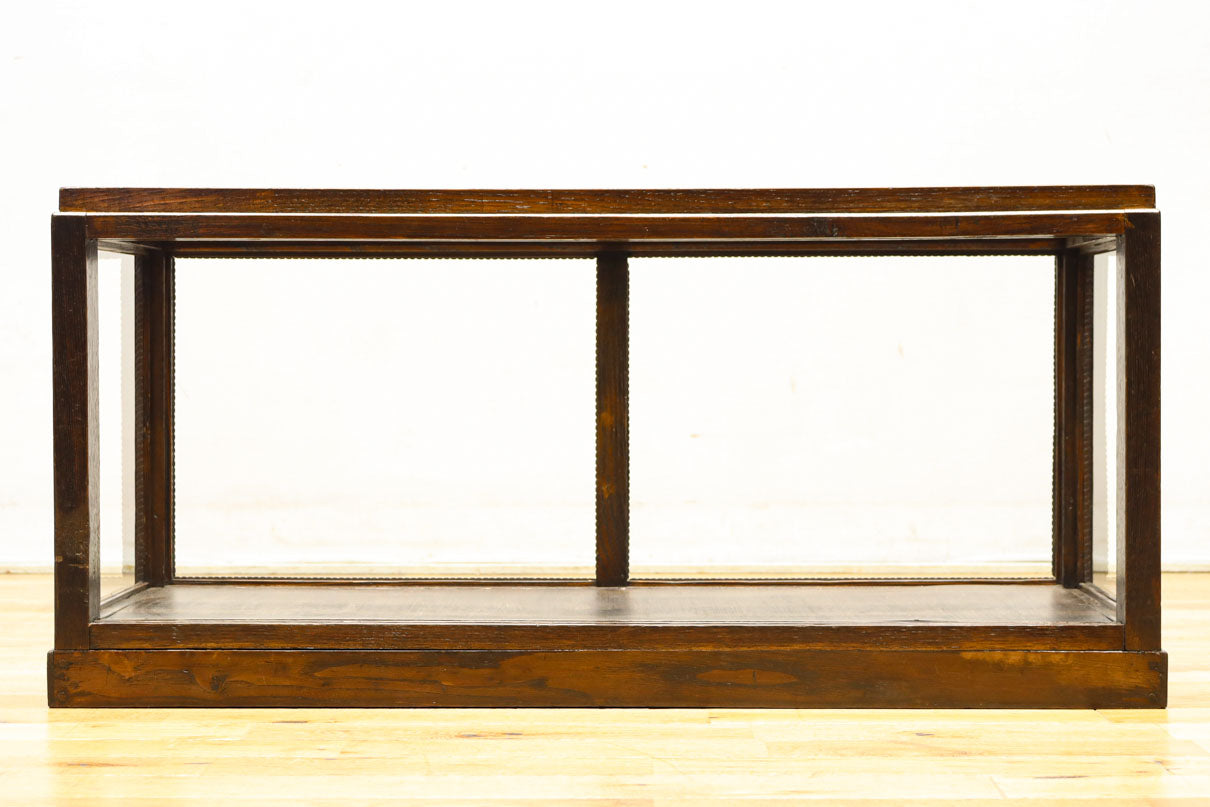 昭和レトロ‼ディスプレイが愉しめる五面ガラスケース BB2931 – 古福庵