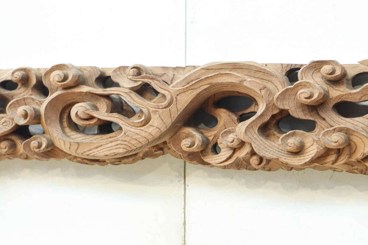 鳳凰の華麗に舞う姿を美しく描く彫刻飾り DC8681 – 古福庵 [ KOFUKUAN