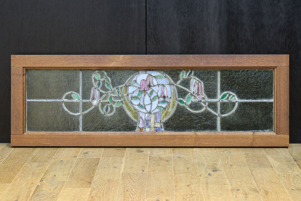 幻想的で大正ロマンの風薫るステンドグラス EZ2487 在庫1枚 – 古福庵