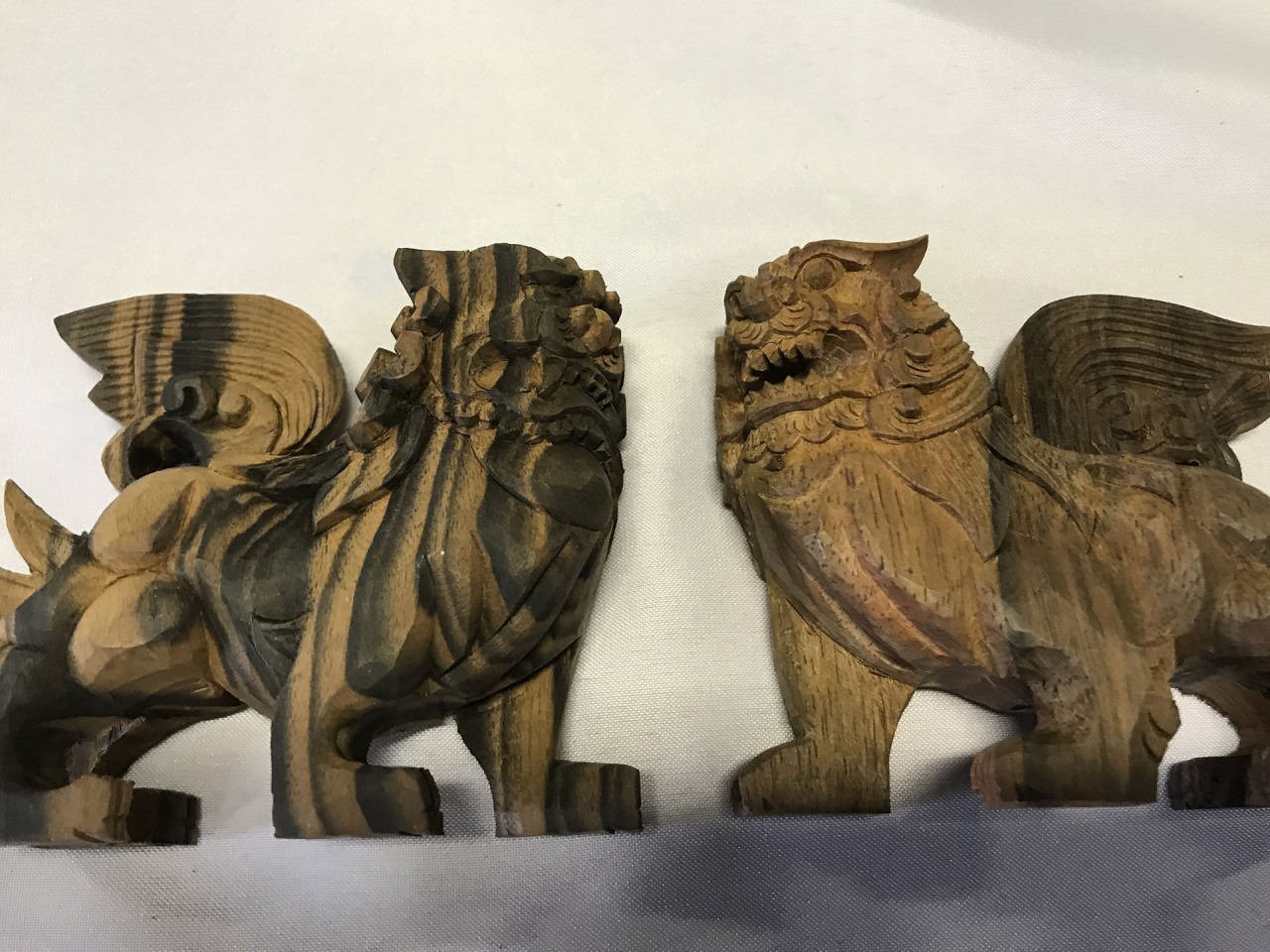 商品No.002》黒檀 獅子 手彫り彫刻木工品 | 通販商品 | 徳島・阿波市