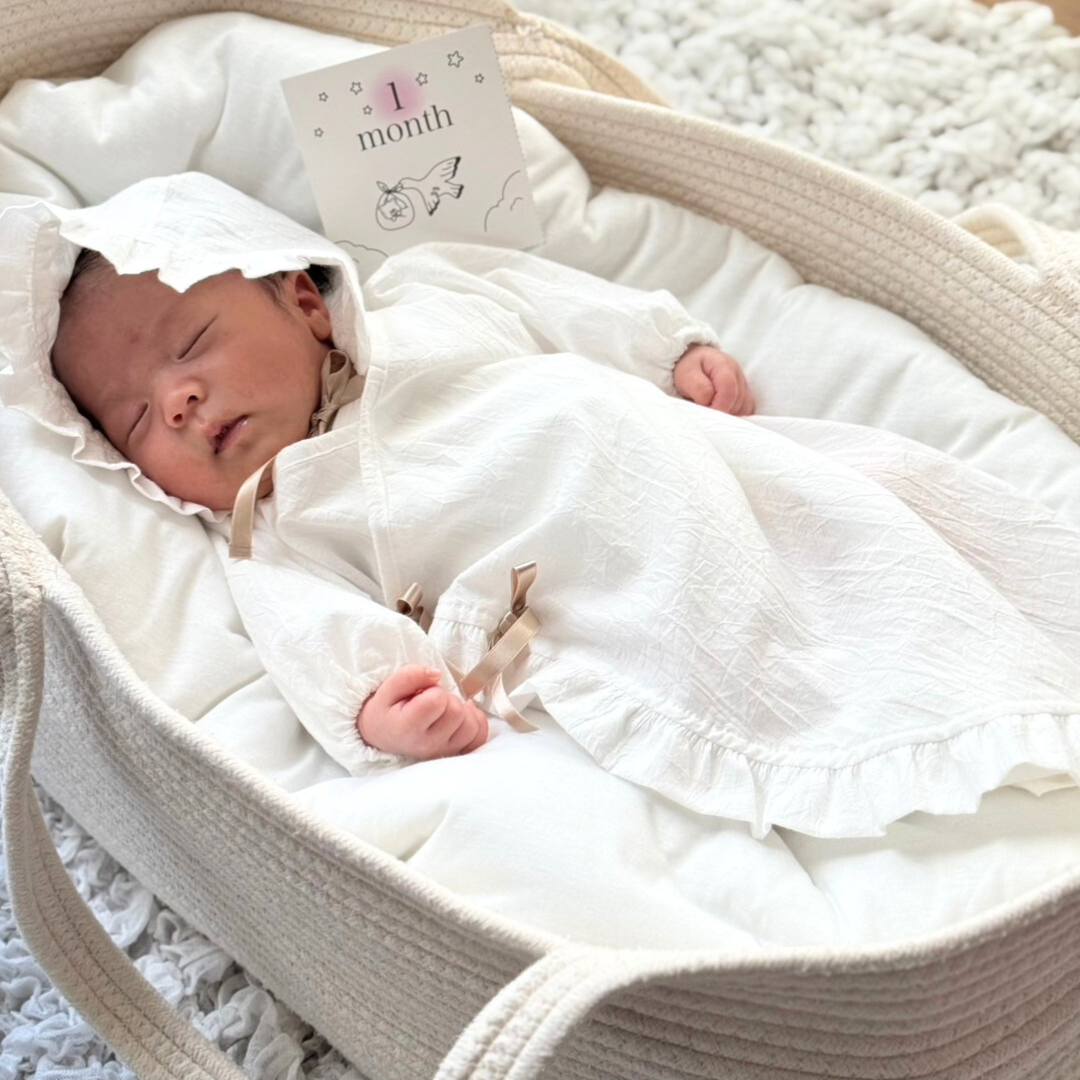 ベイビーセレモニードレス(ボンネット付き)【110036】