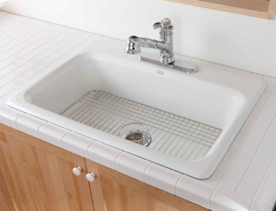 在庫限】K-5832 専用 底敷きラック | 1槽シンク | キッチンシンク