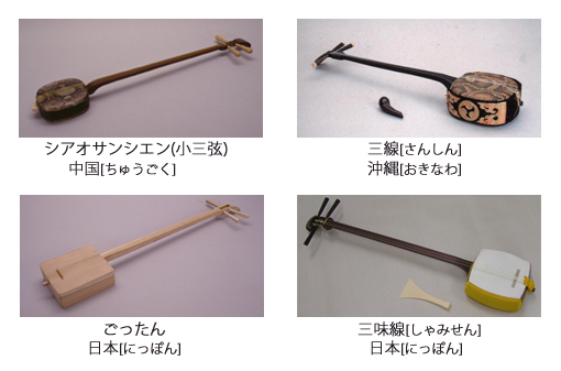 アジアの楽器図鑑