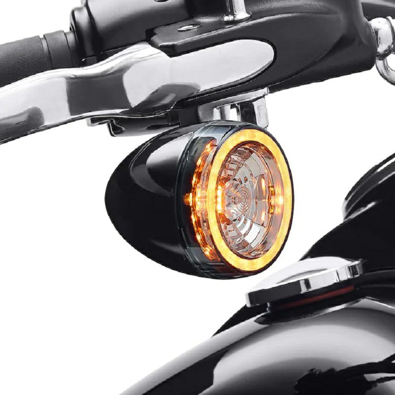 67801186】ハーレー純正 フロント・シグネチャーLEDターンシグナル