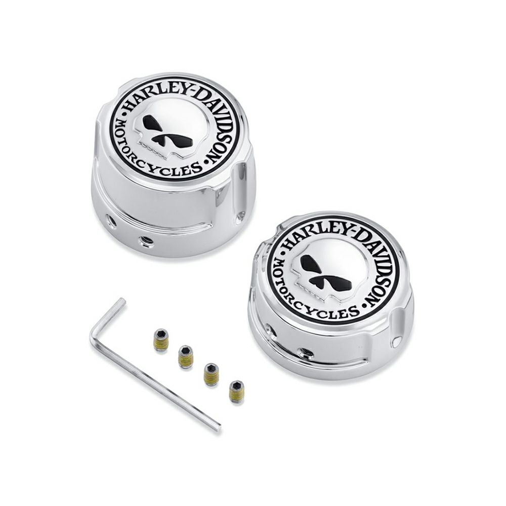 41706-09A】ハーレー純正 リアアクスルナットカバー／ウィリーG