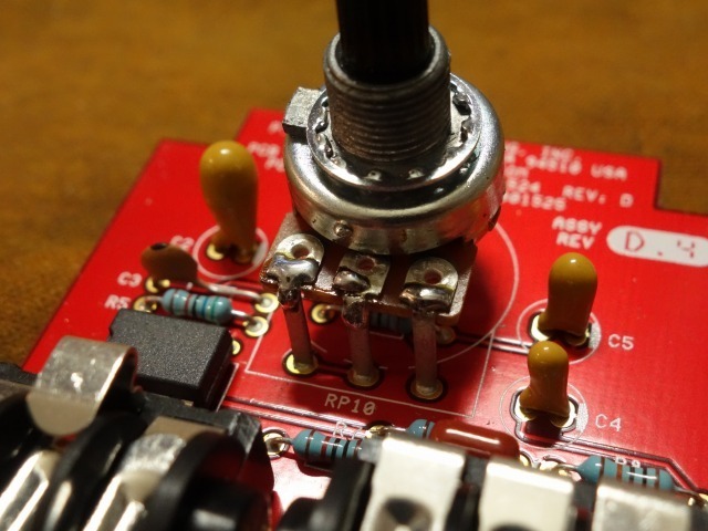 MXR micro amp(ポット補修)」: こいち時間 -koichizikan-