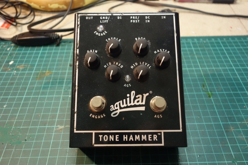 aguilar TONE HAMMER（エフェクト音が出ません）」: こいち時間