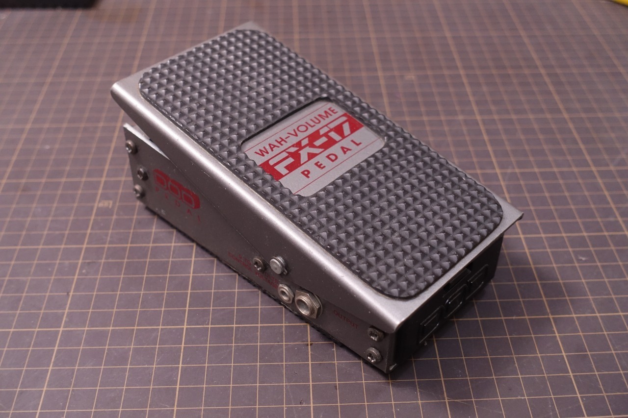 DOD FX-17 WAH-VOLUME CONTROLLER PEDAL（音が出ません）」: こいち