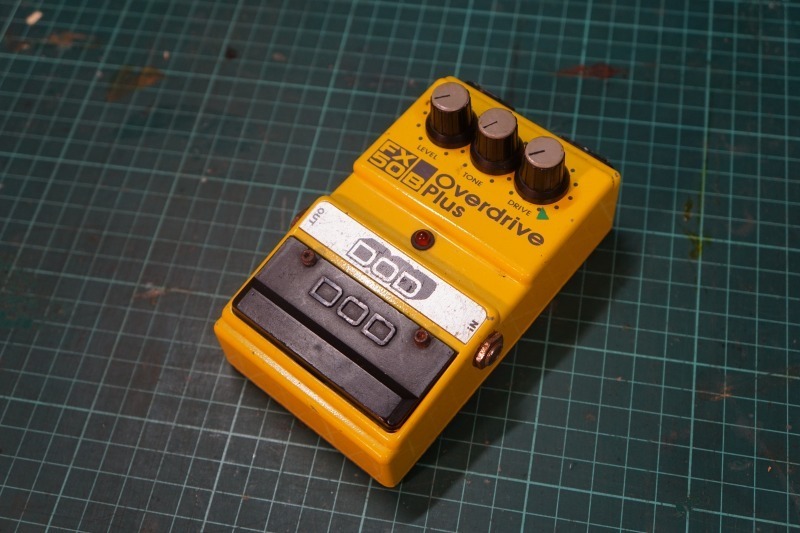 DOD FX50B Overdrive Plus（エフェクトON/OFF共に音が出ません）」: こ
